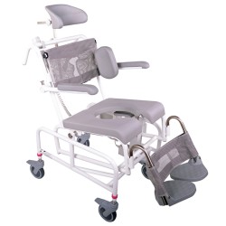 HMN Electric Tilt-in-space with manual height commode chair – M2 EL-tip HMN Electric Tilt-in-space with manual height commode chair – M2 EL-tip